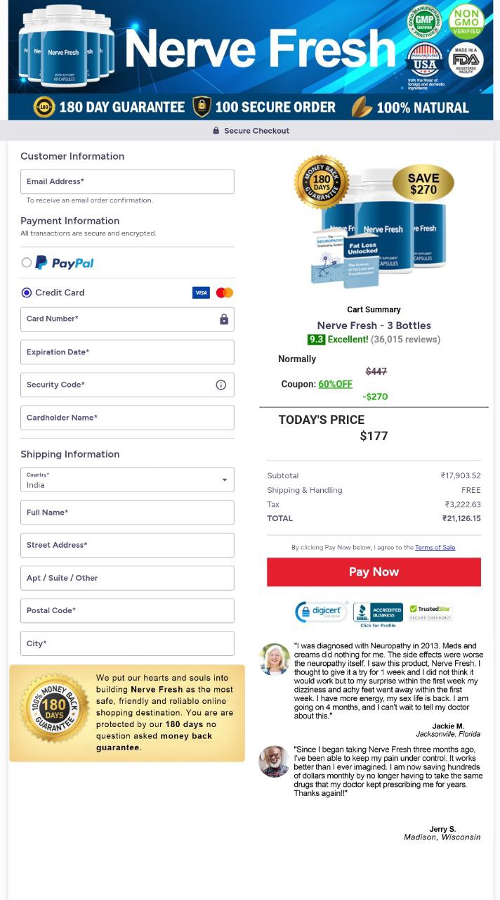 Nerve Fresh How To Buy Nerve Fresh  